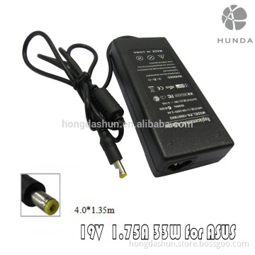 19v 1.75a 33w 4.0*1.35 ac laptop power adapte for Asus notebook